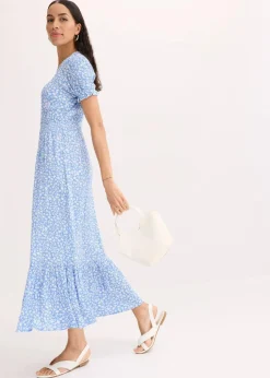 Maxikleid aus reiner Viskose