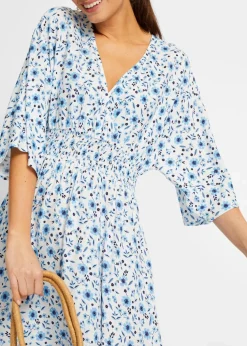 Maxikleid aus reiner Viskose