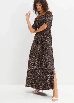 Maxikleid aus reiner Viskose