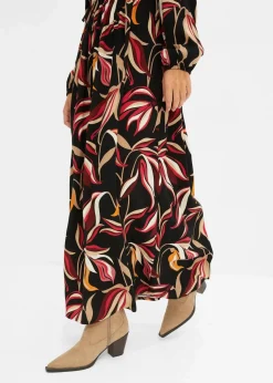 Maxikleid aus reiner Viskose