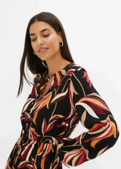 Maxikleid aus reiner Viskose