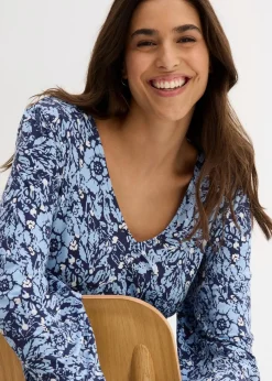 Maxikleid aus softem Viskose-Elasthan-Mix