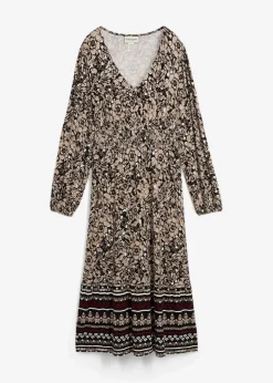 Maxikleid aus softem Viskose-Elasthan-Mix