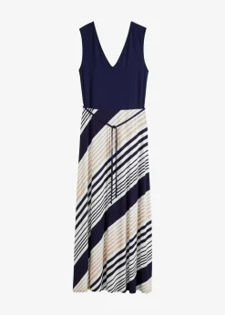 Maxikleid aus softem Viskose-Mix