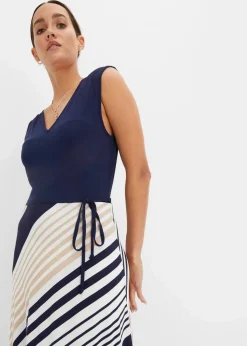 Maxikleid aus softem Viskose-Mix