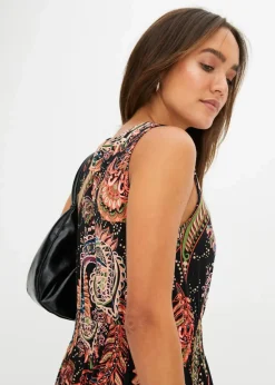 Maxikleid aus softem Viskose-Mix