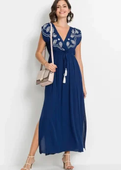 Maxikleid aus Viskose