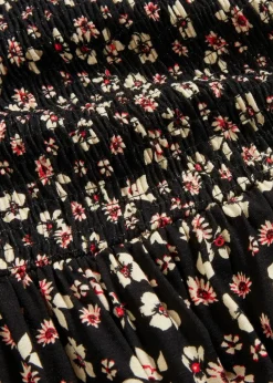 Maxikleid aus Viskose-Mix