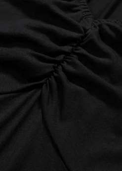 Maxikleid aus Viskose-Mix