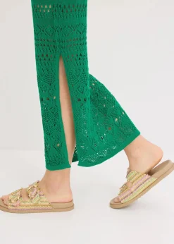 Maxikleid in Häkeloptik