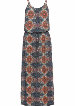 Maxikleid mit Seitenschlitzen