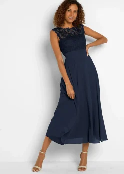 Maxikleid mit Spitze