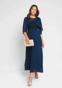 Maxikleid mit Spitze