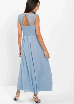 Maxikleid mit Spitze