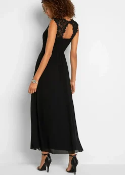 Maxikleid mit Spitze