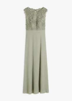 Maxikleid mit Spitze