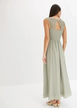 Maxikleid mit Spitze