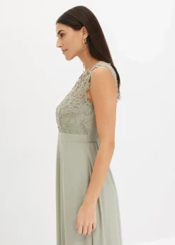 Maxikleid mit Spitze