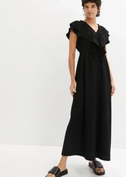 Maxikleid mit Volant