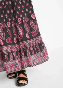 Maxirock aus reiner Baumwolle