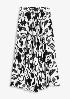 Maxirock aus fließender Viskose