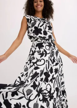 Maxirock aus fließender Viskose