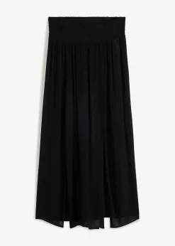 Maxirock aus fließender Viskose