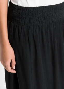 Maxirock aus fließender Viskose