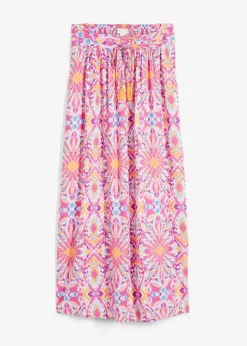 Maxirock aus fließender Viskose