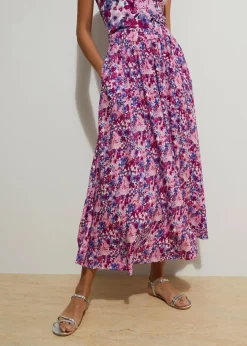 Maxirock aus reiner Viskose