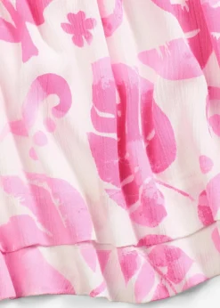 Maxirock aus strukturierter Viskose