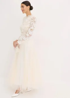 Maxirock aus zartem Tüll