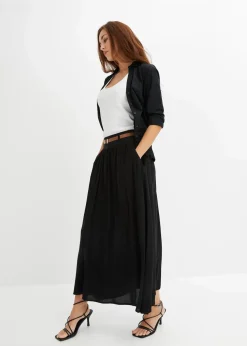 Maxirock mit Gürtel (2-tlg.Set)