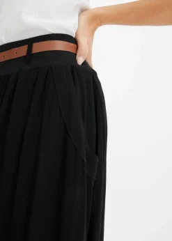 Maxirock mit Gürtel (2-tlg.Set)