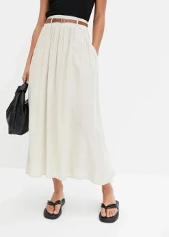 Maxirock mit Gürtel (2-tlg.Set)