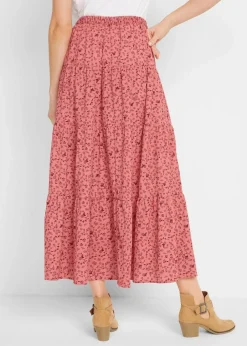 Maxirock mit Volants