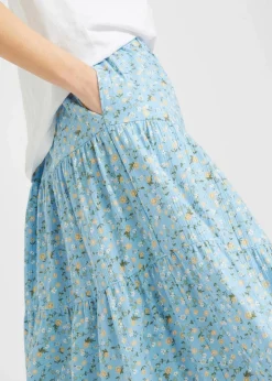 Maxirock mit Volants