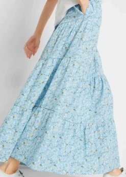 Maxirock mit Volants