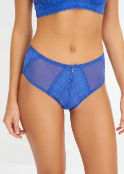 Maxislip mit filigraner Spitze