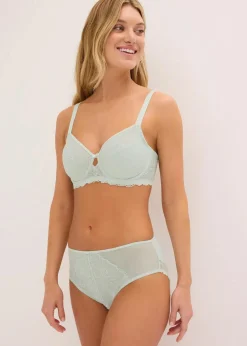 Maxislip mit filigraner Spitze