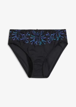 Maxislip mit mehrfarbigem Glitzergarn