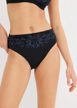 Maxislip mit mehrfarbigem Glitzergarn