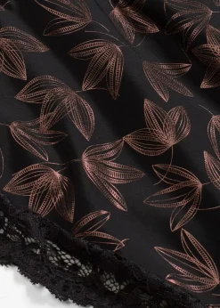 Maxislip mit schimmerndem Druck