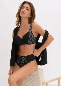 Maxislip mit zarter Spitze (2er Pack)