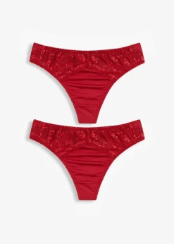 Maxistring mit Glanzeffekt (2er Pack)