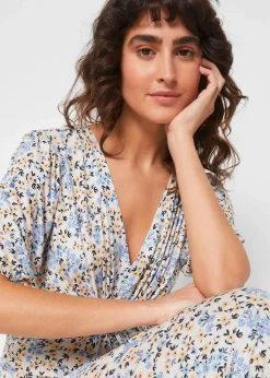 Maxi-Umstands- und Stillkleid aus Jersey