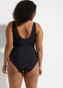 Medium Shape-Badeanzug mit Raffung