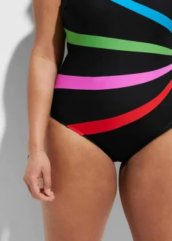 Medium Shape-Badeanzug mit Einsätzen