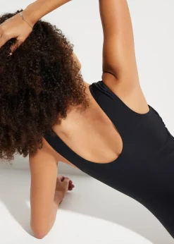 Medium Shape-Badeanzug mit V-Ausschnitt