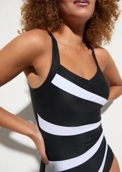 Medium Shape-Badeanzug mit Einsätzen